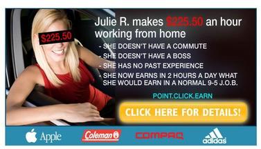 'Julie' Makes $225 a Day